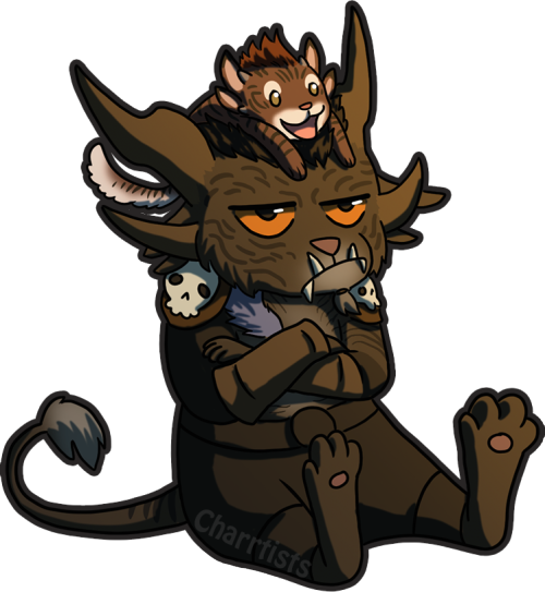 A Little Gift For A Friend Of Mine, Featuring His Aragnar - Cartoon (500x543)