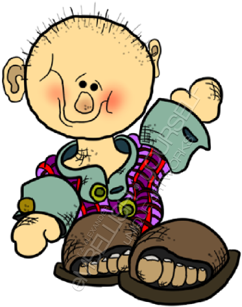 "arlow" One Of My Clipart Character Creations Created - "arlow" One Of My Clipart Character Creations Created (497x622)