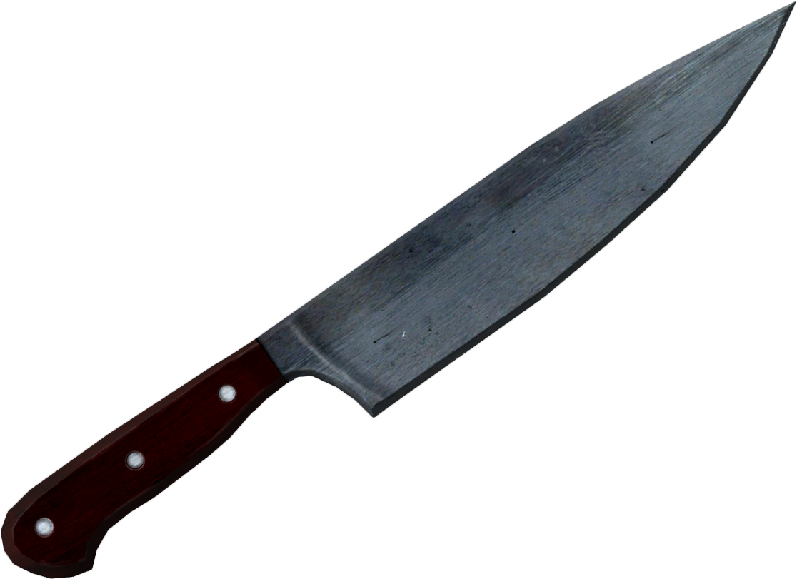 Alluring Kitchen Knife Clip Art At Clker Com Vector - Knife Png (1200x950)