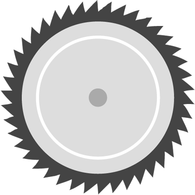 Beautiful Saw Blade Clipart Arthur Ham Independent - Saw (390x390)