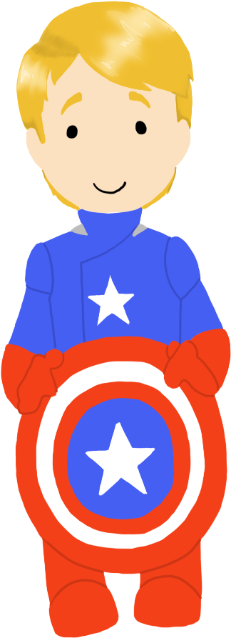 Captain America Chibi By Cookiecutter60 Captain America - Captain America Chibi By Cookiecutter60 Captain America (900x1000)
