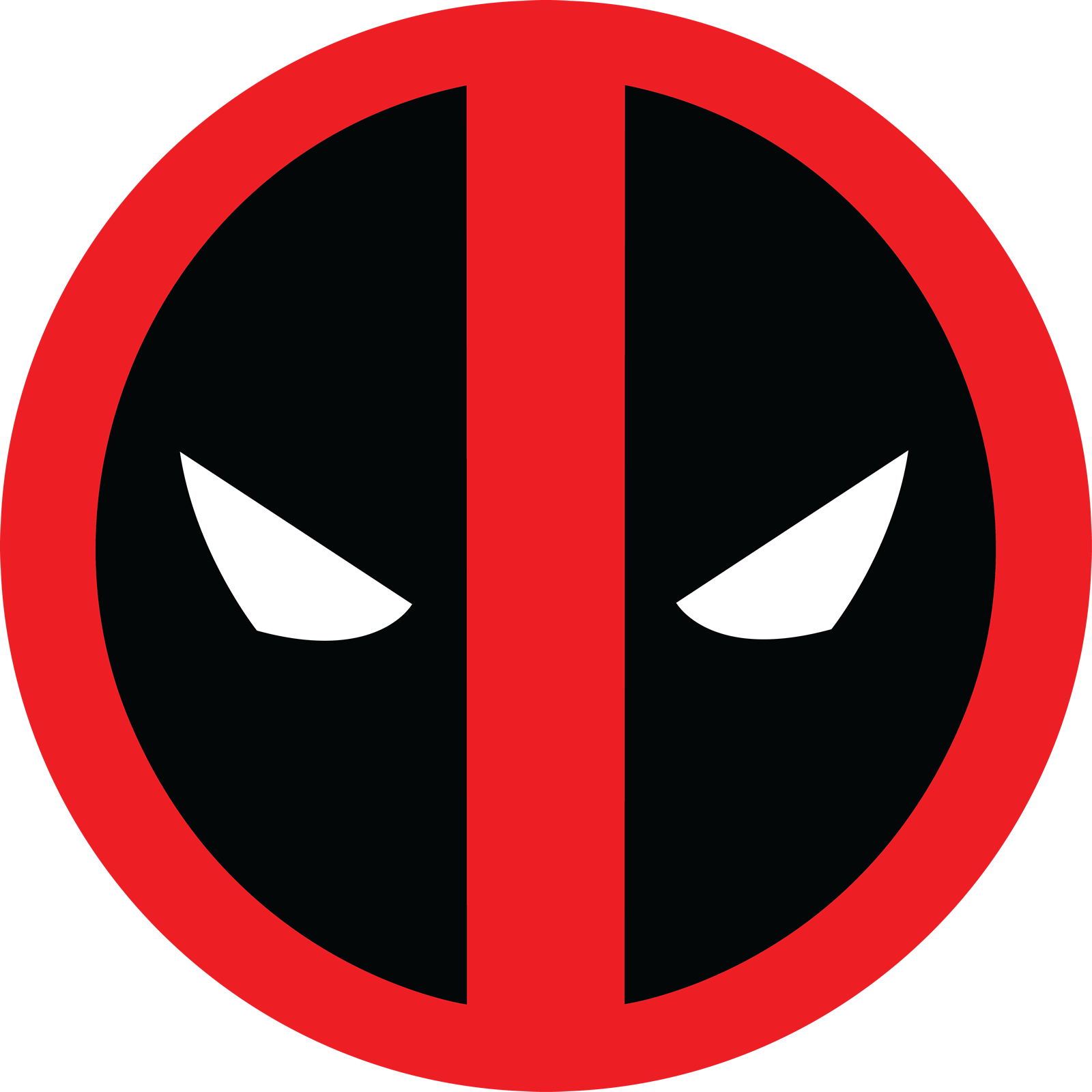Deadpool Logo 1 Fill By Mr Droy-d5q6y5u - Angel Tube Station (1600x1600)