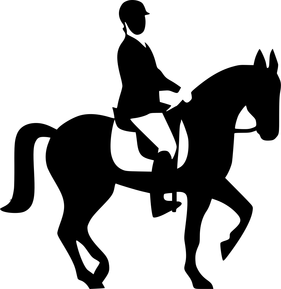 Horserider Horse Race Comments - Horse Png Icon (952x980)