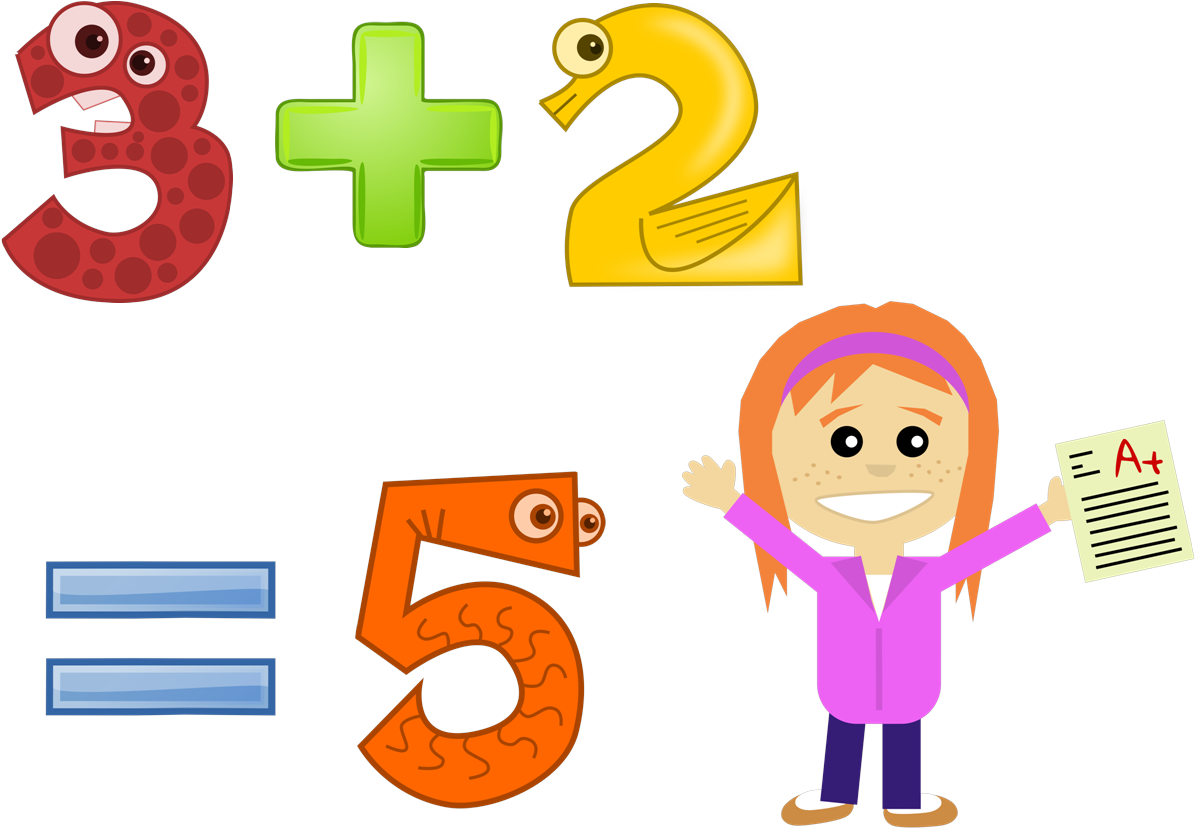Maths Worksheets - Number Five Greeting Cards (pk Of 10) (1292x895)