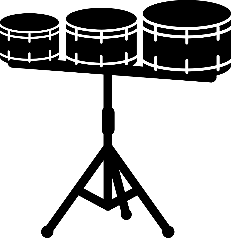 Snare Drums With Stand Comments - Percussion Icon Png (954x980)