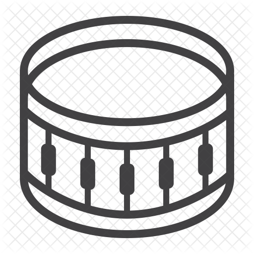 Snare Drum Icon - Snare Drum (512x512)