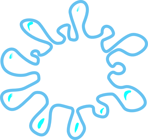 Blue2 Splash Clip Art Naf4l9 Clipart - Clip Art (600x566)