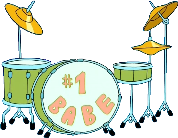 Drums - Ice King Adventure Time (626x491)