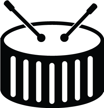 Snare Drum, Percussion, Bass, Drum Icon - Musical Instrument (800x800)