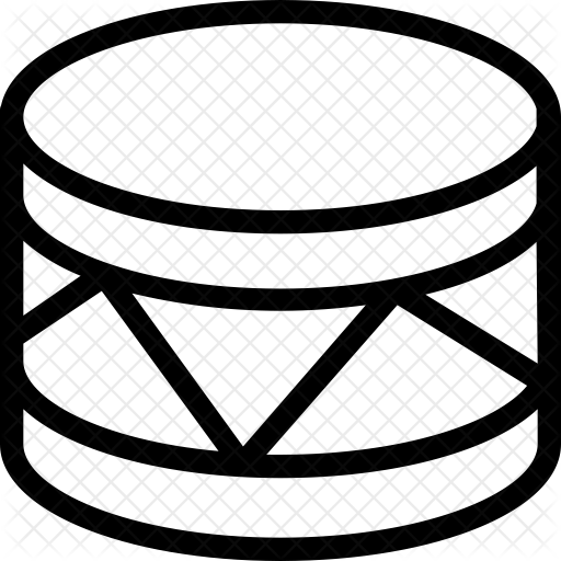 Drum Icon - Percussion (512x512)