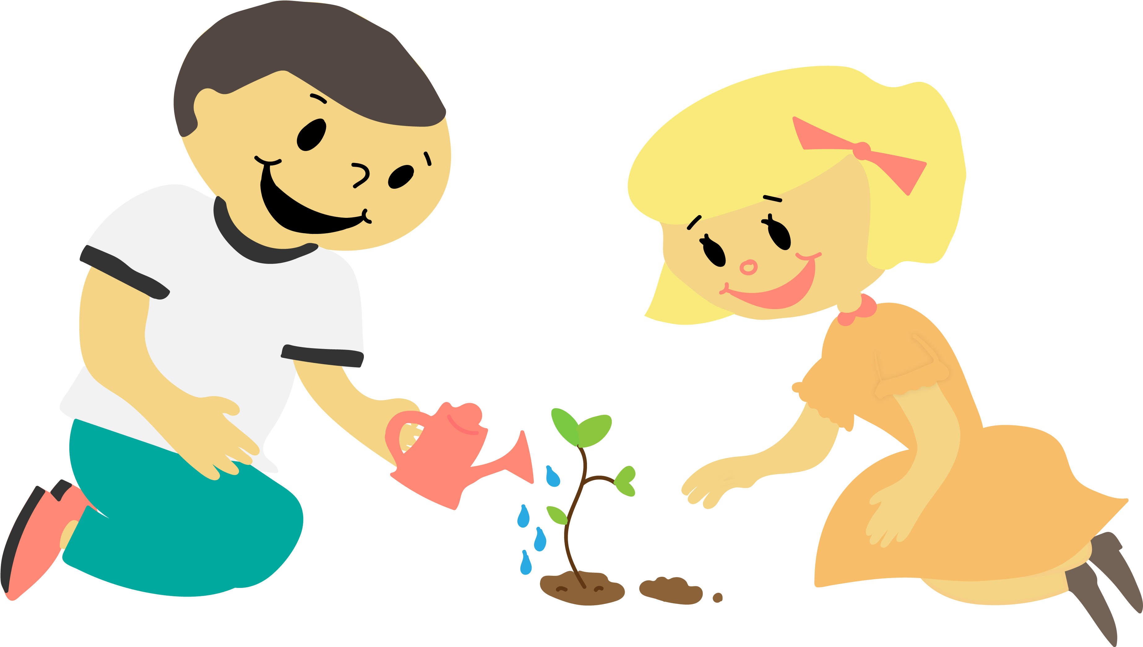 Kindergarten Night - Cartoon (4000x2333)