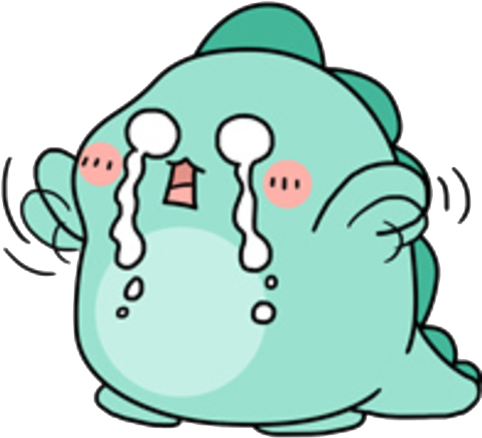 Crying Sticker Facial Expression Cuteness - Crying Sticker Facial Expression Cuteness (700x700)