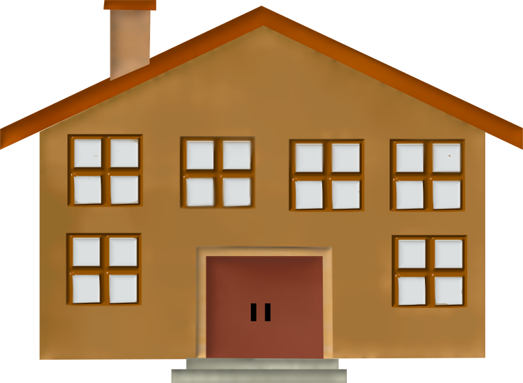 House Drawing Painting Clip Art - Ev Çizim (763x558)