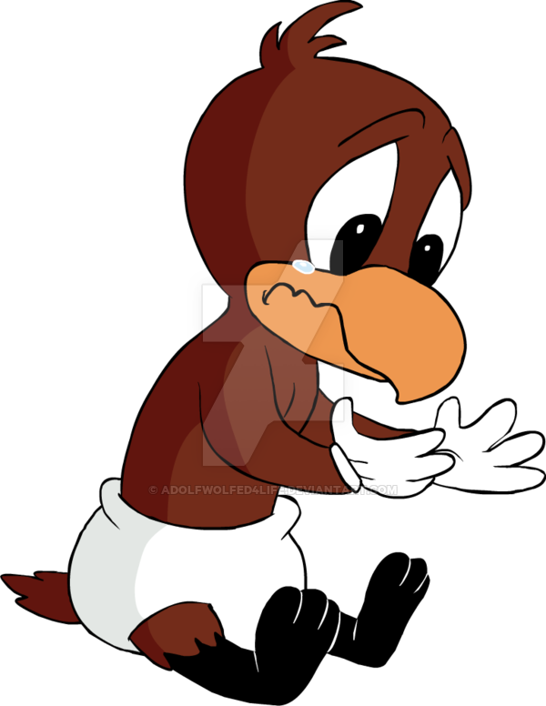 Baby Von Vulture By Colossalstinker - Von Vulture Looney Tunes (600x776)
