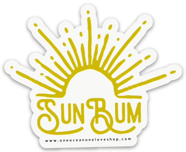 Sun Bum Bumper Sticker - Bumper Sticker (600x491)