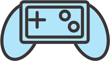 Video Game Control Vector Illustration - Thumbnail (550x550)