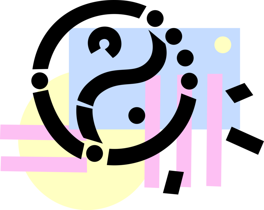 Vector Illustration Of Chinese Philosophy Yin And Yang - Vector Illustration Of Chinese Philosophy Yin And Yang (880x700)