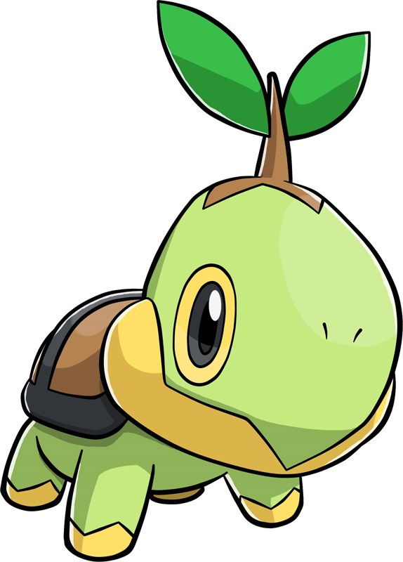 Stats, Moves, Evolution, Locations & Other Forms - Pokemon Turtwig Png (574x800)