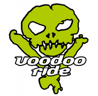 Voodoo Ride Sticker Voodoo Ride 12 X 12cm Groen - Logo Voodoo Ride (530x401)