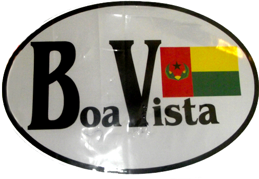 Boavista Historic Cv Flag Bumper Sticker Price - Vox Spanish Grammar Flashcards - Other Format (504x349)