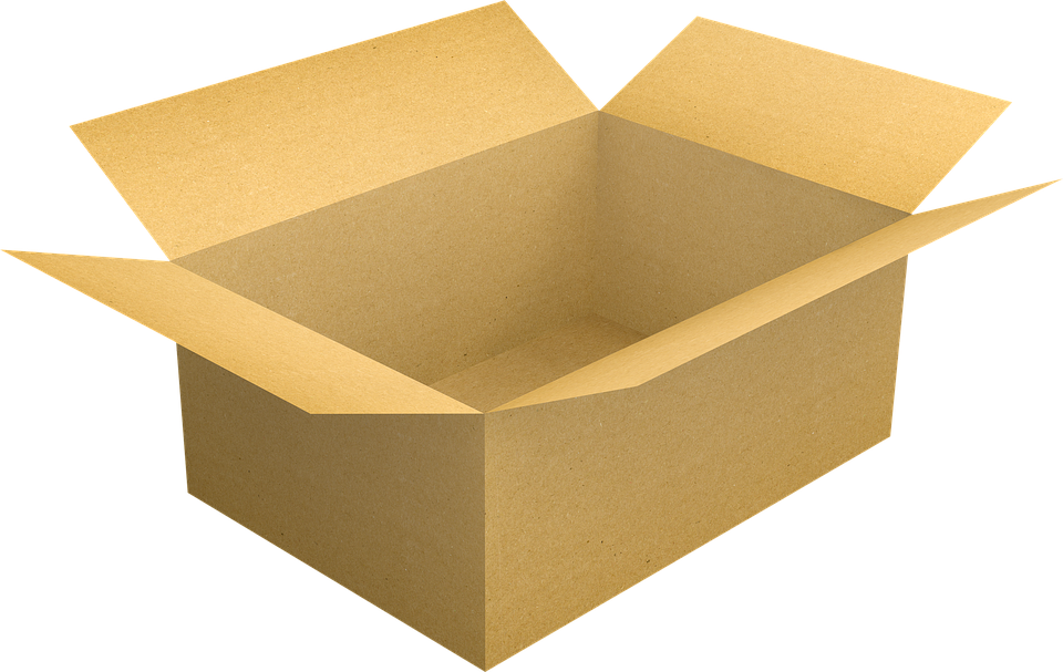 Paper Box Cliparts 12, Buy Clip Art - Boite En Carton (960x607)