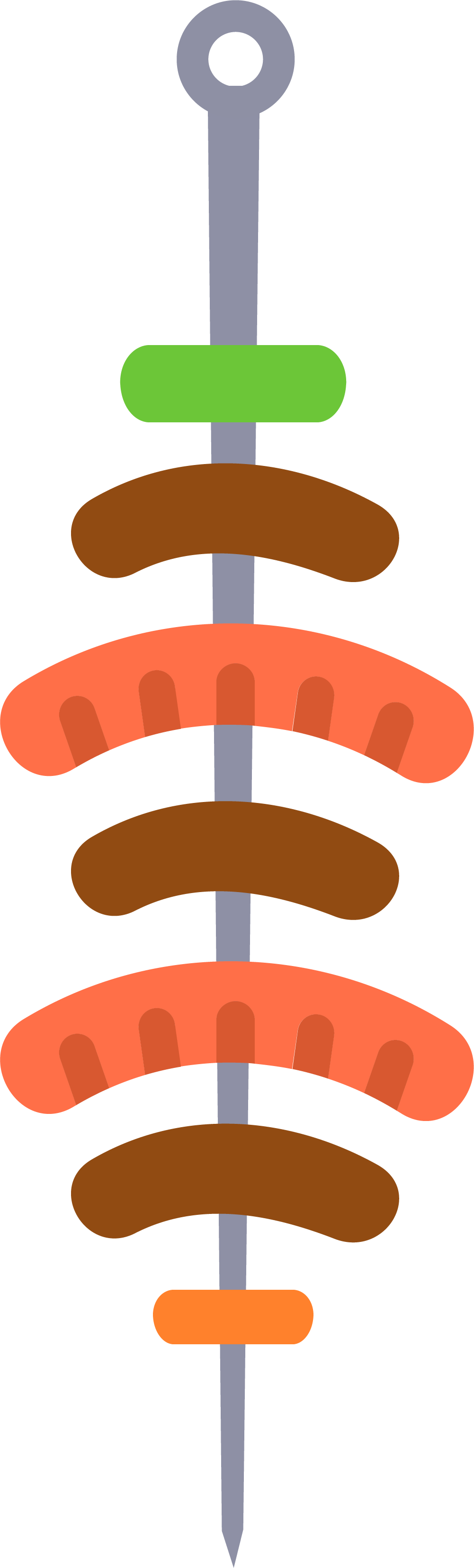 Barbecue Tailgate Party Hamburger Kebab - Barbecue Tailgate Party Hamburger Kebab (1001x3308)