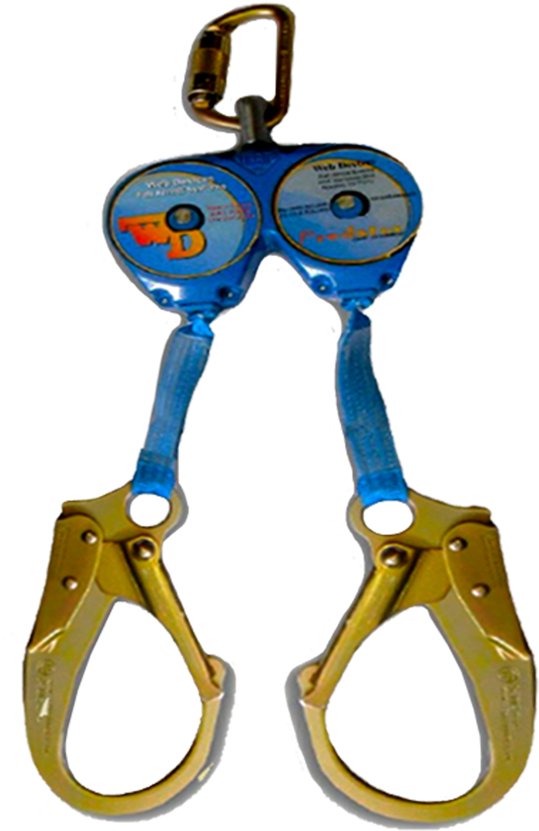 Bloque Retractil Twin Doble Linea 6´ Pred 2 Web Devices - Linea Retractil De Seguridad (858x1260)