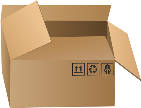 Open Packaging Box Png Clip Art - Boxes Clipart Png (500x382)