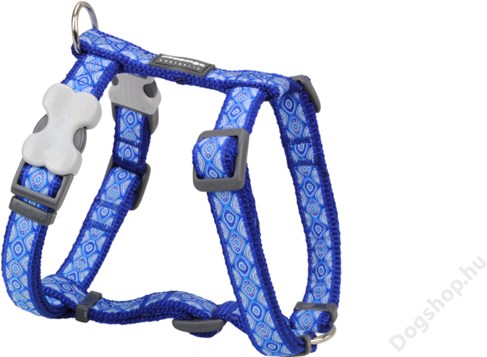 Red Dingo Snake Eyes Blue M-méretben Hám - Chadog Arnes 53-87 Cm 25mm Blue (900x500)