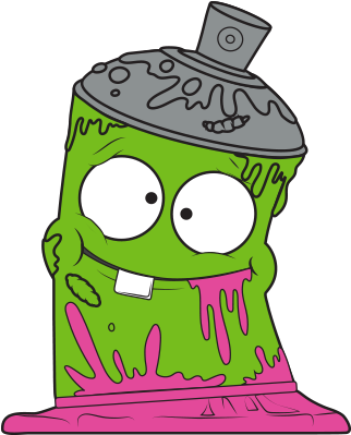 Splodgyspraycan1 - Grossery Gang Spray Can (400x400)