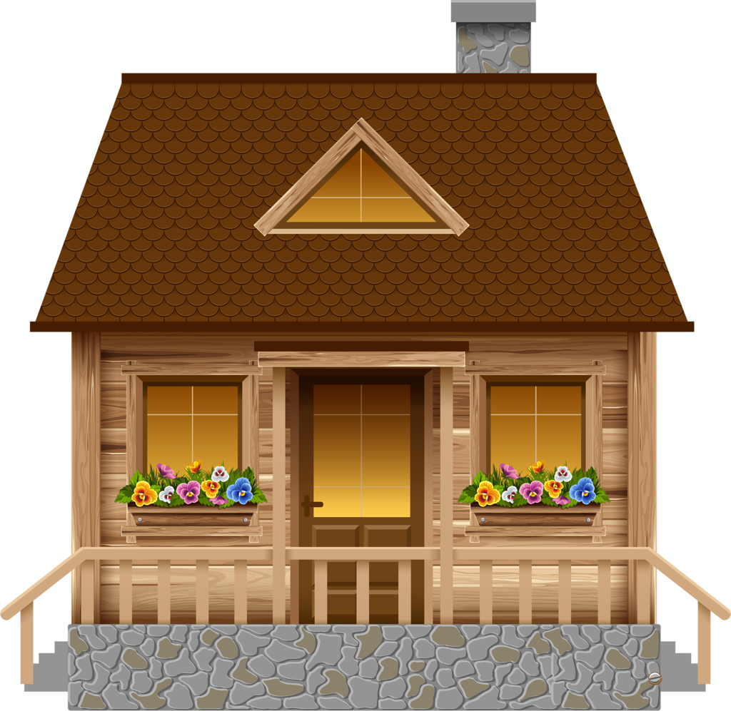 Casas, Palácios E Etc - House Facade Clipart (1024x997)