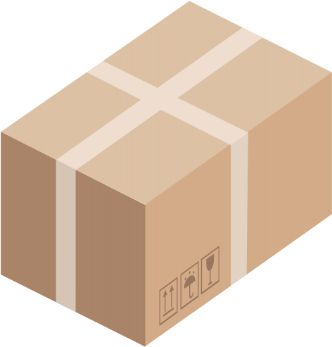 Cardboard Box Png Clip Art - Box Clipart Png (479x500)