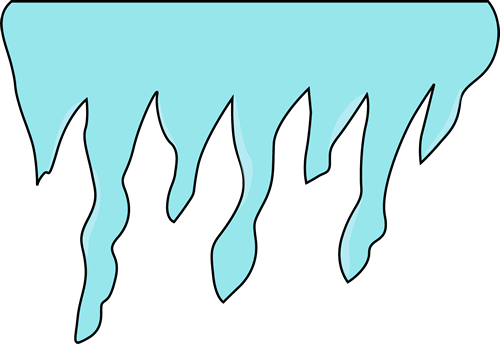 Icicle Clipart - Icicle Clipart (500x344)