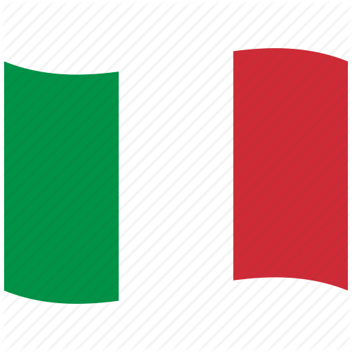 It, Italian Flag, Italy, Red, Rome, Waving Flag - Italian Flag Icon Png (512x512)
