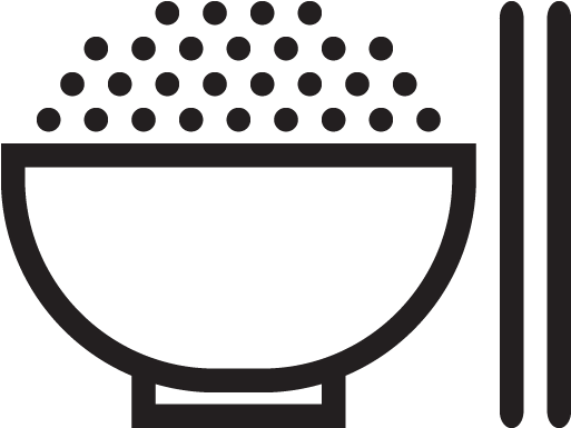 Nam - Rice Bowl Icon Vector (512x512)