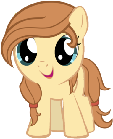 Pony Cartoon Mammal Nose Vertebrate Horse Horse Like - Cute Little Pony Png (400x616)