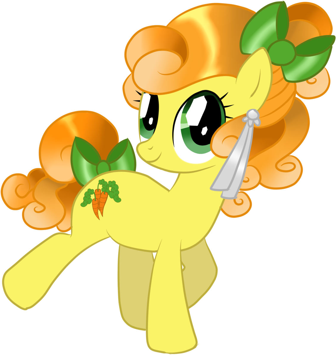 Carrot Top Crystal Pony - My Little Pony Carrot Top (1280x1280)