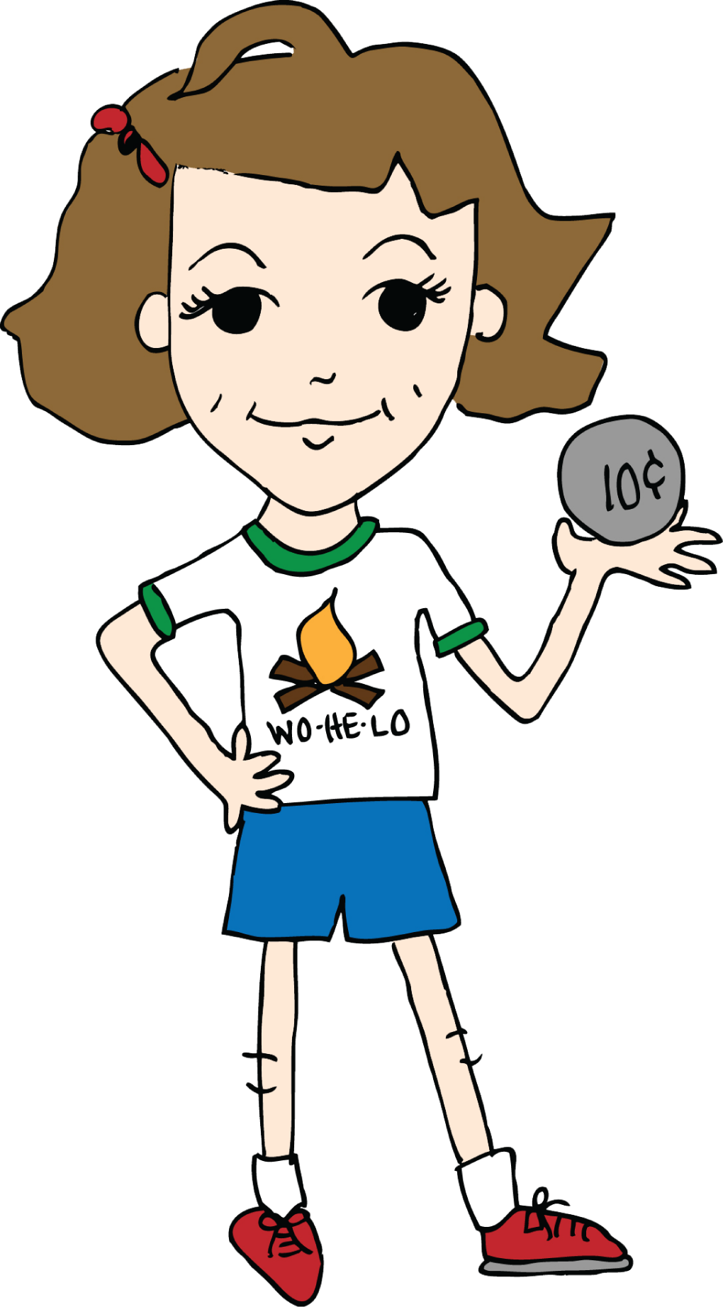 Hens - Lucky Lottie: Lottie Gunderson Girl Scientist (1020x1844)