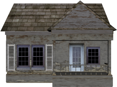 Old House Clipart Small House - Cottage (640x480)