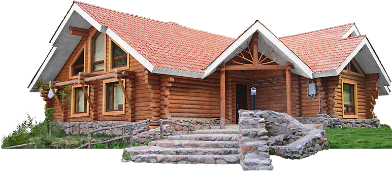 House Png - Brick House Transparent Background (800x336)