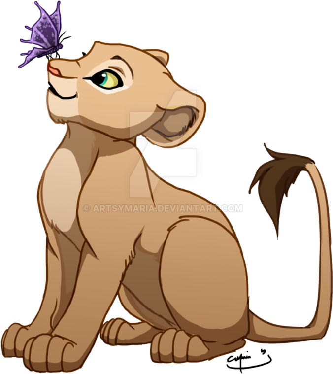 Simba Utekl, Ale Nakonec Se Vrátil Kultivovat Trůn - Нала Король Лев (786x1017)