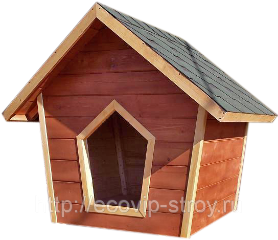 Будка Для Собаки Изба - Будка Для Собаки Рисунок (546x492)