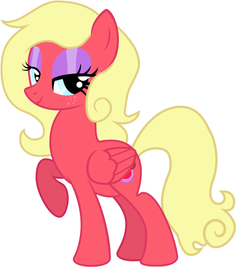 Strawberry Blush In My Little Pony - Strawberry Blush In My Little Pony (900x969)