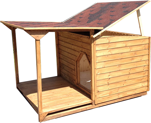 Будка Для Собаки С Навесом (690x576)