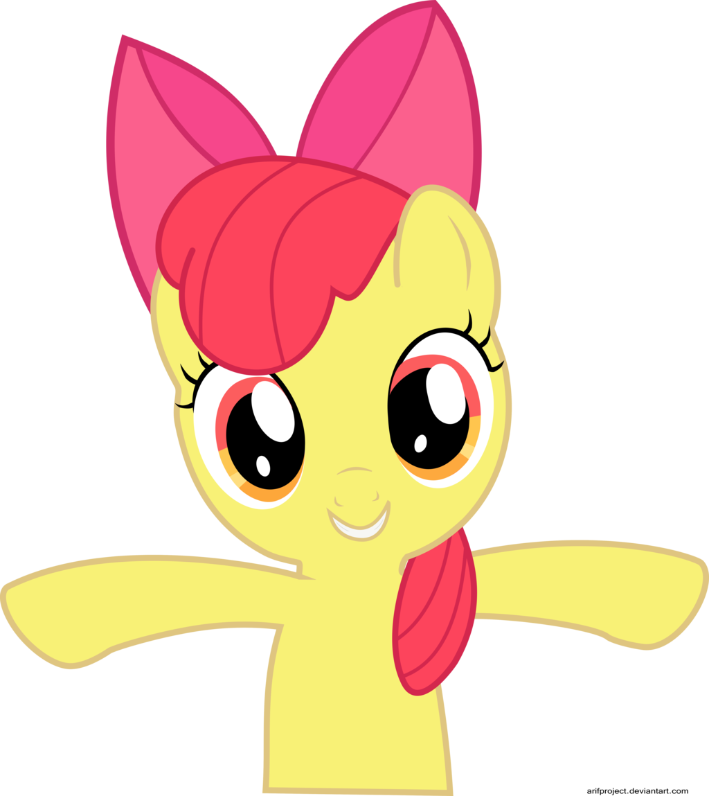 My Little Pony - Draw Apple Bloom From My Little Pony (1024x1149)
