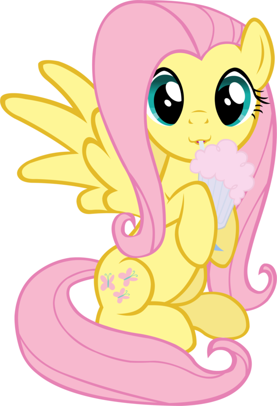 Fluttershy Derpy Hooves Rainbow Dash Pinkie Pie Pony - Флаттершай С Днем Рождения (547x800)