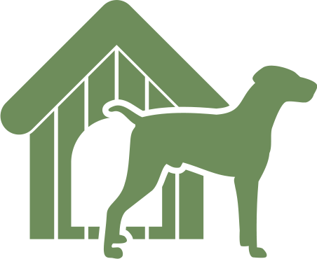 Dog Boarding Icon - Dog Home Icon (452x370)