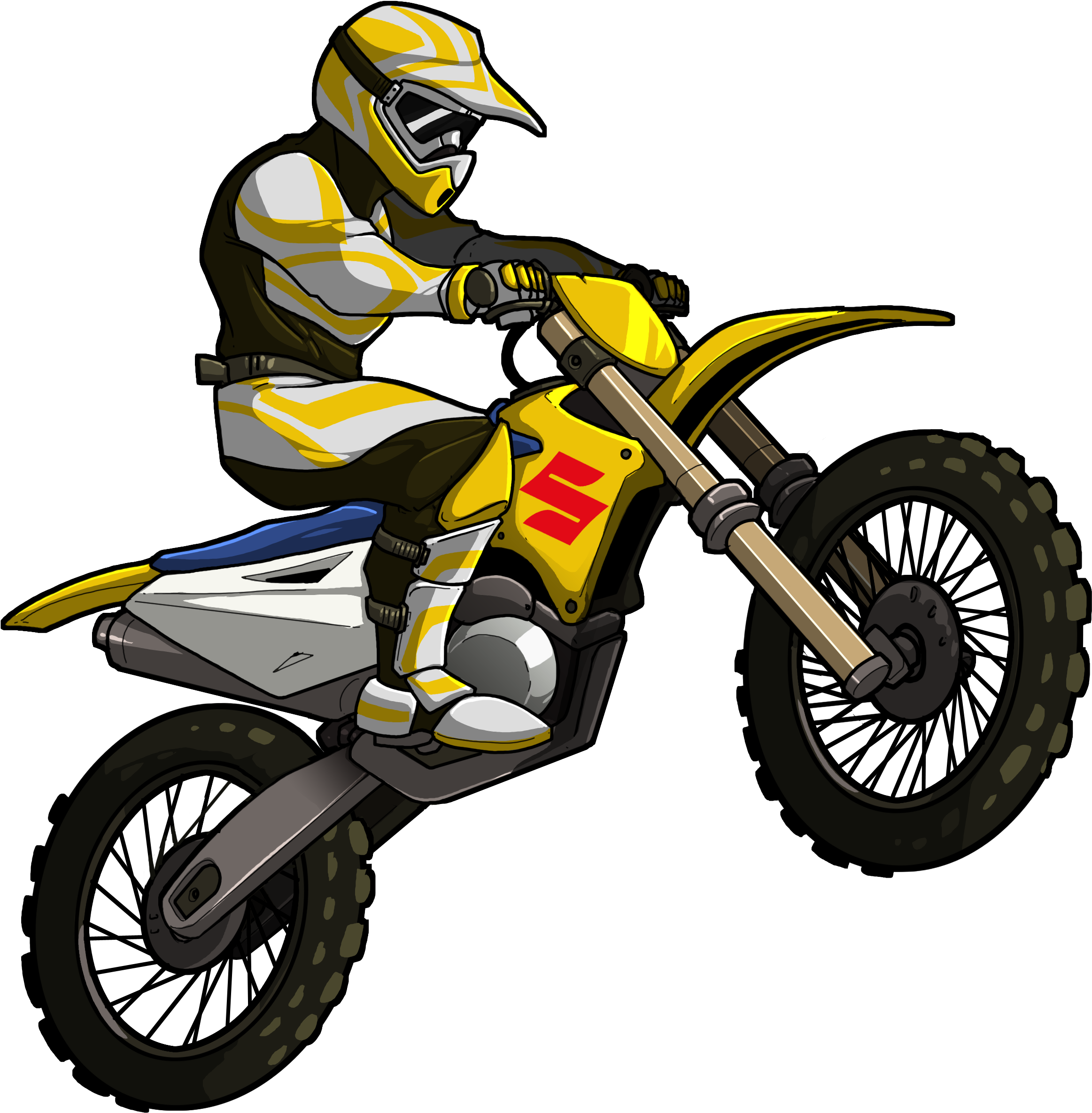 Motocross Png Image - Motos Cross Png (2572x2500)