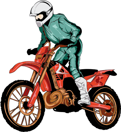 Motorcycle Helmet Motocross Clip Art - Motorcycle Helmet Motocross Clip Art (500x500)
