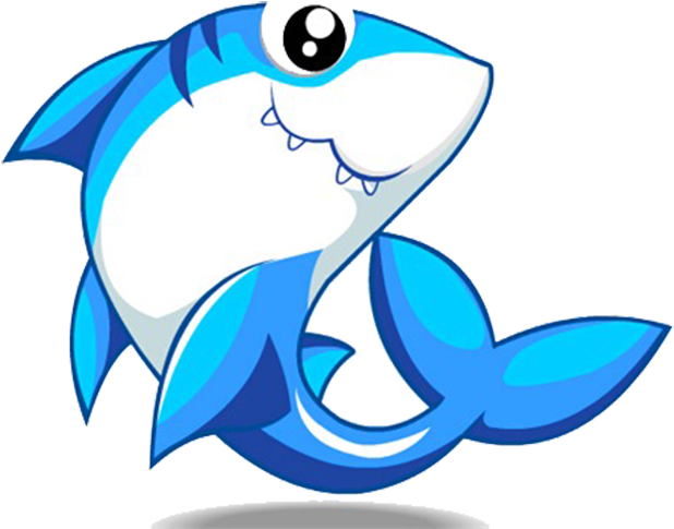 Great White Shark Whale Shark Cuteness Kogama - Cute Cartoon Great White Sharks (833x500)